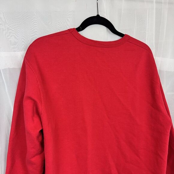 Vintage Fruit of the Loom zip up cardigan sweater checkerboard flower sz Lg - Picture 8 of 8